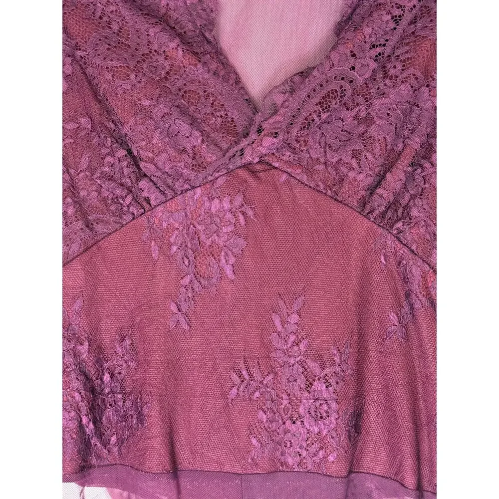 Lulus burgandy maroon